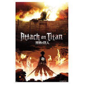 Attack On Titan - Fire Wall Poster 166